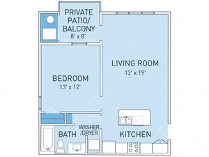 Floor Plan 4 | Ridge45 Apartments