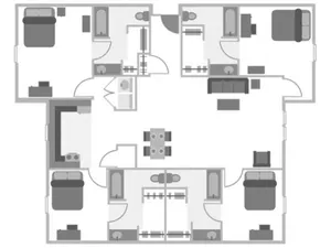 4 BEDROOM, 4 BATH