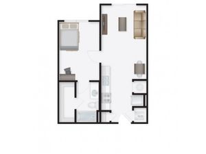 Boulevard 98 - 1 BEDROOM, 1 BATH