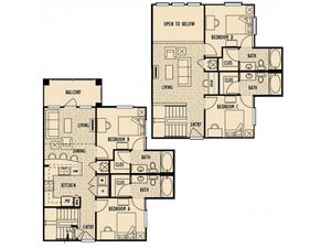 University House Fayetteville - 4 BEDROOM, 4 BATH TOWNHOME