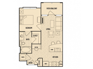 University House Fayetteville - 1 BEDROOM, 1 BATH