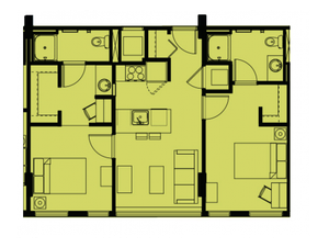The Radian - 2 BEDROOM, 2 BATH