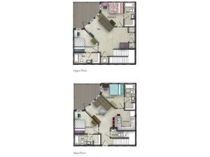 The Lodges of Colorado Springs - 4 BEDROOM, 4.5 BATH TOWNHOUSE