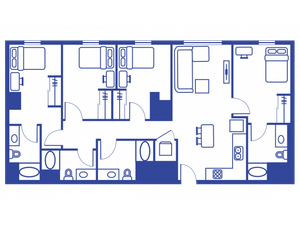 4 BEDROOM, 4 BATH A