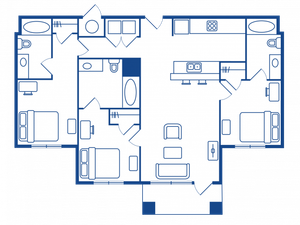 3 BEDROOM. 3 BATH A