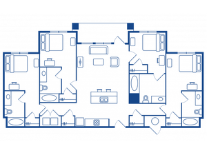 4 BEDROOM, 4 BATH A
