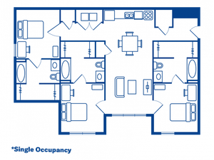 3 BEDROOM, 3 BATH