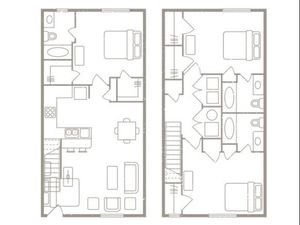 3x3 townhome