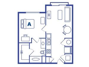 1 Bedroom, 1 Bath