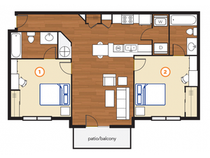 The Reserve at Clemson - 2 BEDROOM, 2 BATH