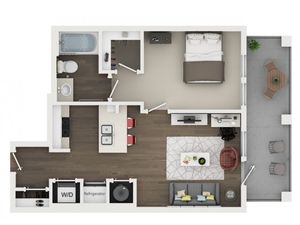 Archive Oxford - 1 BEDROOM, 1 BATH