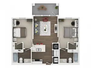 Archive Oxford - 2 BEDROOM, 2 BATH