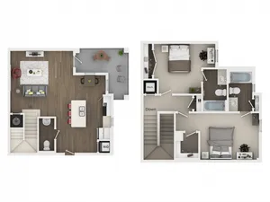 Archive Oxford - 2 BEDROOM, 2.5 BATH TOWNHOME