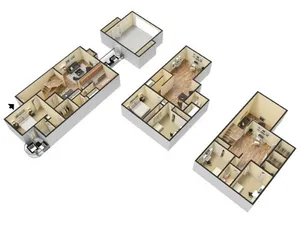 C5 type 3D furnished