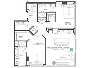 Two Bedroom Penthouse P2