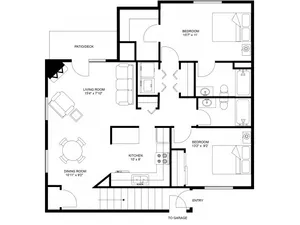 Burntwoods Two Bedroom Two Bathroom