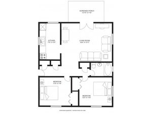 Hayes Houses - 2 Bedroom, 1 Bathroom