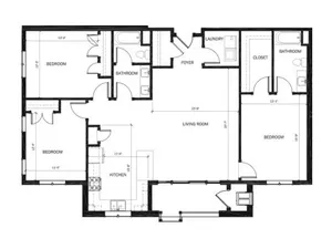 Building 1101 &ndash; Units 102-202-302