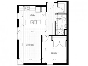 The Regent - Contemporary 1-Bed #103
