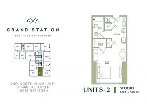 Floor Plans | Grand Station | 2-Bedroom Apartments In Miami