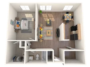 Eagle Pointe One Bed One Bath