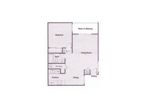 Virginia Apartments - 1 Bedroom