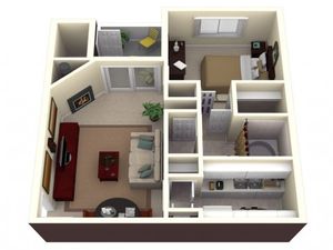 1 Bedroom / 1 Bath