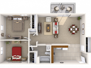 2 bedroom
