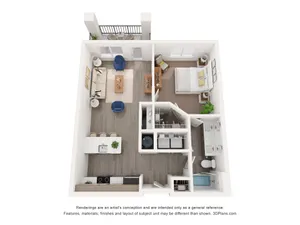 One Bedroom - A2