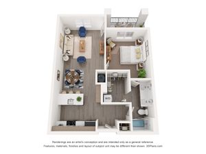 One Bedroom - A3