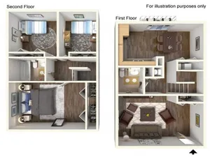 Cedar Ridge Townhomes - The Redwood