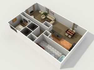 Lenox Woods Apartments - Magnolia 1X1