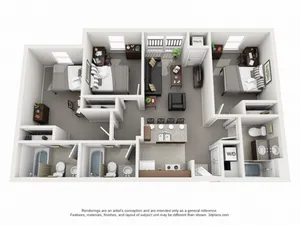 The Courtyards Apartments - 3x3