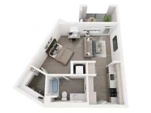 Sterling 5th Street S1 Floor Plan