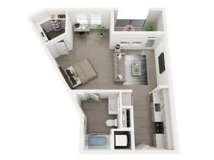 Sterling 5th Street S2 Floor Plan