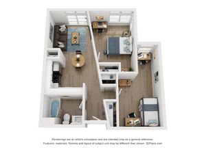 Sterling Haste - B2 Floorplan