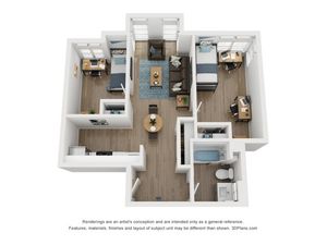 Sterling Haste - B6 Floorplan