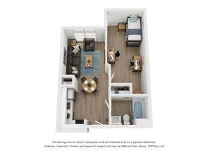Sterling Haste - A2 Floorplan
