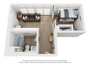 A1 University Ave - Floorplan