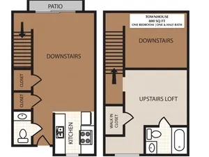 One Bedroom Loft