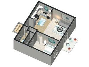 1 Bedroom 1 Bathroom