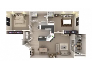 2 BED 1 BATH