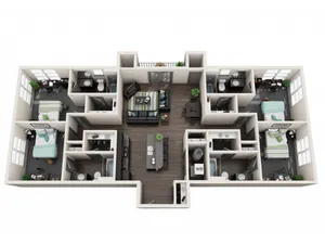 4 Bedrooms and 4 Bathrooms