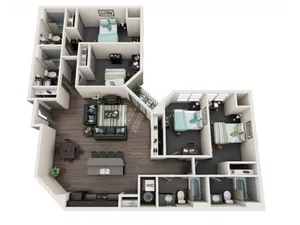4 Bedrooms and 4 Private Bathrooms