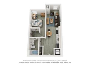 One Bedroom Renovated