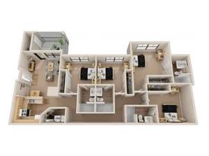 4 Bedroom 4 Bathroom