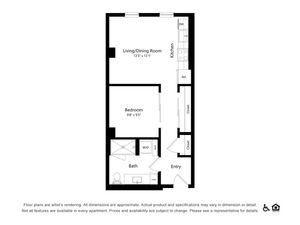 U1.3 | 1x1 | 574 sq ft