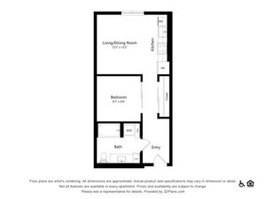 U1.2 | 1x1 | 575 sq ft