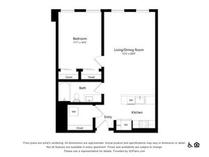 A5.1 | 1x1 | 788 sq ft