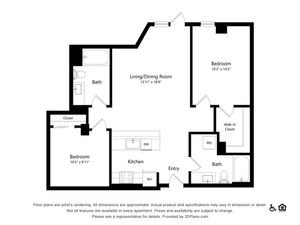 B6.2 | 2x2 | 981 sq ft